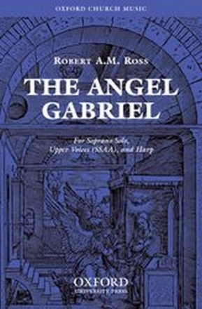 The Angel Gabriel for soprano, female chorus and harp score