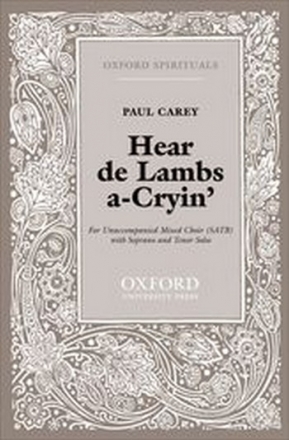 Carey, Paul Hear de Lambs a-Cryin'