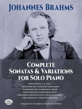 Johannes Brahms: Complete Sonatas And Variations For Solo Piano Piano Instrumental Album