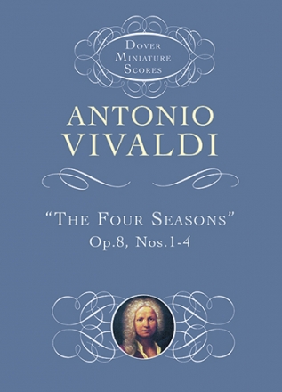 The Four Seasons op.8 no.1-4 for violin, strings and continuo study score