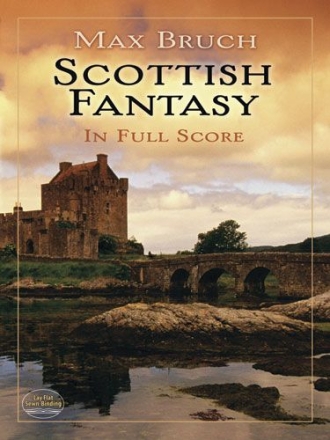 Bruch Max Scottish Fantasy In Full Score Bk