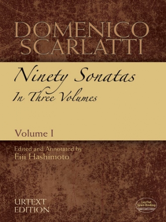 Domenico Scarlatti: Ninety Sonatas In Three Volumes - Volume I Piano Instrumental Album