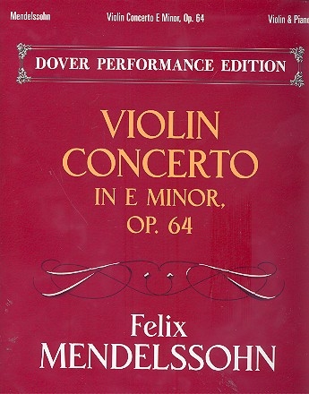 Concerto in e Minor op.64 for violin and orchestra for violin and piano