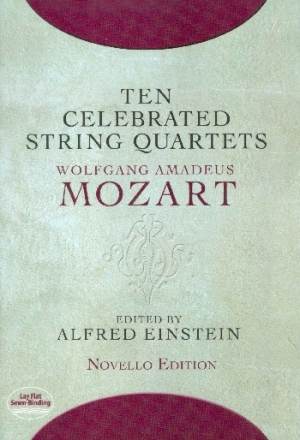 10 celebrated String Quartets  study score