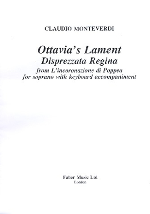 Ottavia's Lament for soprano and piano