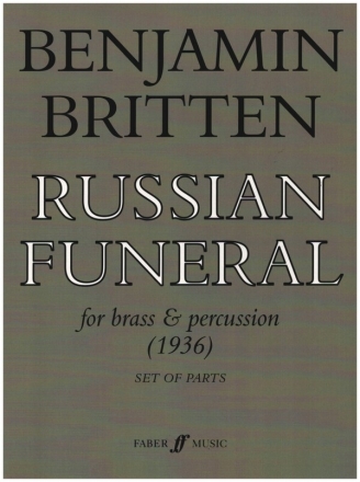 Russian Funeral for brass ensemble and percussion set of parts