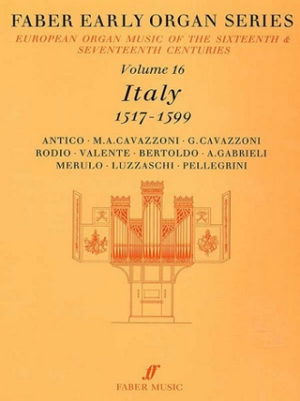 Early Organ Series vol.16 Italy 1517-1599