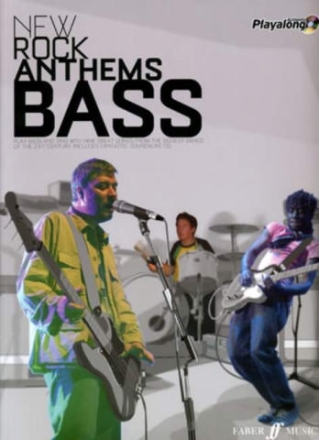 New Rock anthems bass (+CD): Songbook vocal/bass/tab