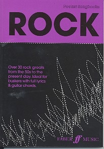 Pocket Songbooks Rock songbook lyrics/chord symbols