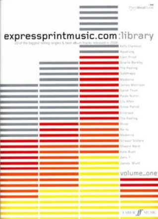 expressprintmusic.com:library vol.1 songbook piano/vocal/guitar