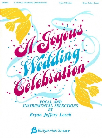 A Joyous Wedding Celebration Vocal Buch