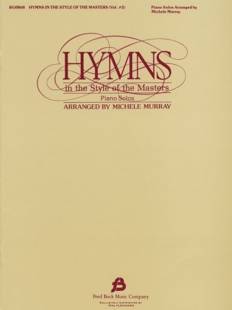 Michele Murray, Hymns In The Style Of The Masters Klavier Buch