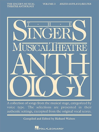 The Singers Musical Theatre Anthology vol.3 for mezzo-soprano and piano