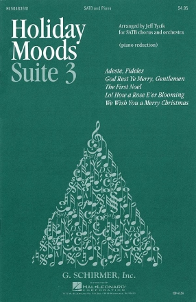 Holiday Moods - Suite 3 SATB Chorpartitur