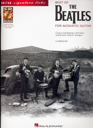 The Best of The Beatles (+audio online): Songbook acoustic guitar/tab