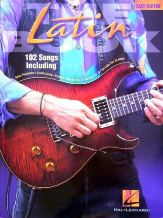 Latin 102 songs for easy guitar