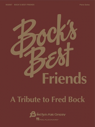 Bock's Best Friends Klavier Buch