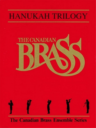 Hanukah Trilogy for brass quintet score and parts