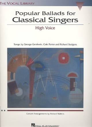 Popular Ballads for classical Singers for high voice and piano