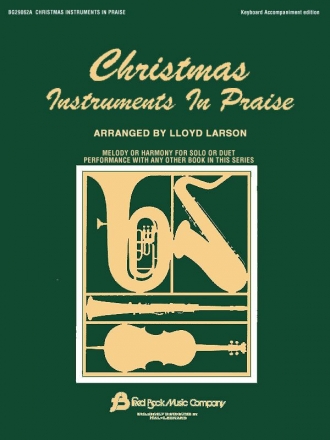 Christmas Instruments In Praise (PA) Piano Accompaniment Buch