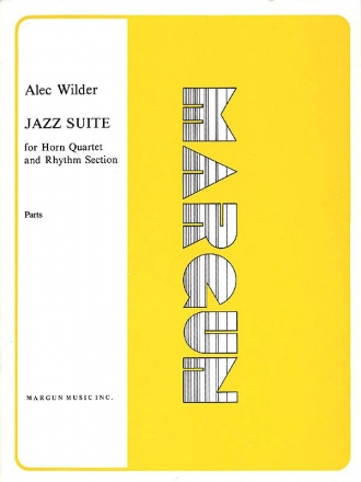 Alec Wilder, Jazz Suite for 4 Horns Jazz Ensemble Stimmen-Set