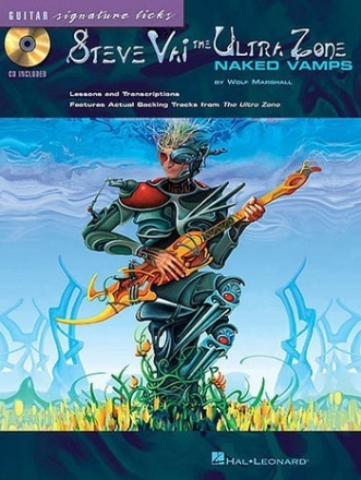 STEVE VAI THE ULTRA ZONE (+CD): NAKED VAMPS SONGBOOK GUITAR/TAB