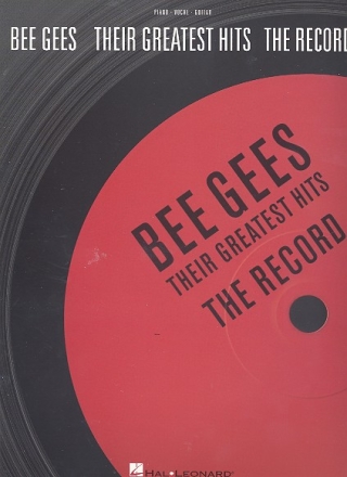 Bee Gees: The Record songbook for piano/voice/guitar