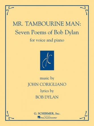 John Corigliano, Mr. Tambourine Man Vocal and Piano Buch