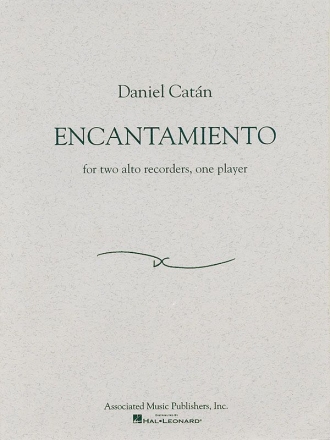 Daniel Catn, Encantamiento 2 Alto Recorders Buch