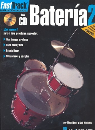 Fast Track Bateria Vol.2 (+CD) Spain Mattingly, Rick, Ed