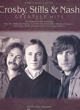 Crosby Stills & Nash: Greatest Hits piano/vocal/guitar songbook