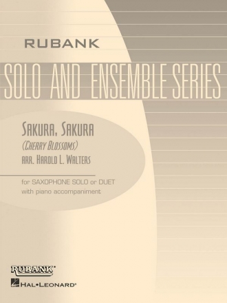 Sakura, Sakura ( Cherry Blossoms ) Alto Saxophone Buch