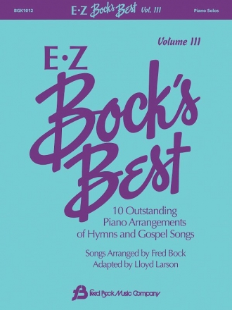 Ez Bock?s Best Volume 3 Klavier Buch