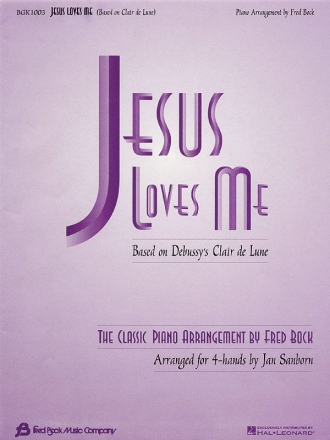 Jesus Loves Me 4-Hand Piano Piano, 4 Hands Buch