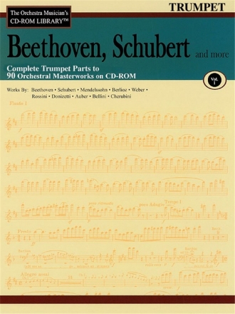 Beethoven, Schubert & More - Volume 1 Trompete CD-ROM