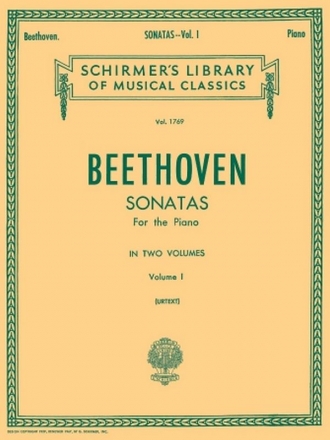 Ludwig van Beethoven, Sonatas For The Piano Volume I Klavier Buch