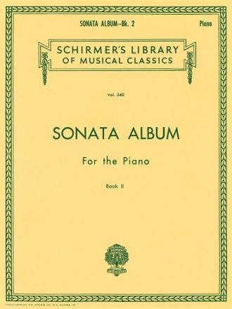 Sonata Album for the Piano - Book 2 Klavier Buch