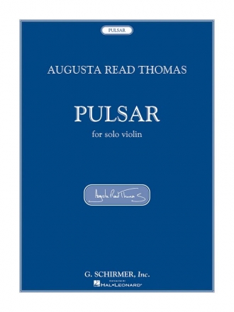 Augusta Read Thomas, Pulsar Violin Buch