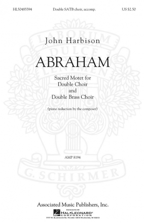 John Harbison, Abraham SATB Chorpartitur