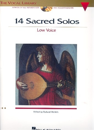 14 sacred Solos (+CD) for low voice and piano