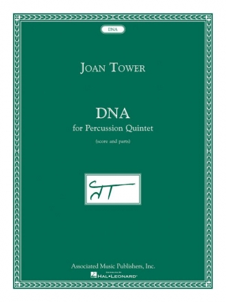 DNA for percussion quintet score and parts