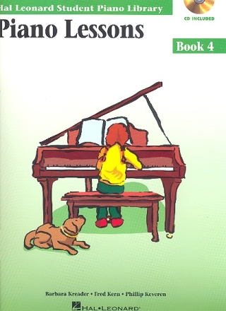 Piano Lessons vol.4 (+CD) for piano Hal Leonard Student Piano Library