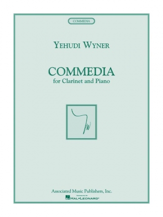 Yehudi Wyner, Commedia Klarinette und Klavier Buch