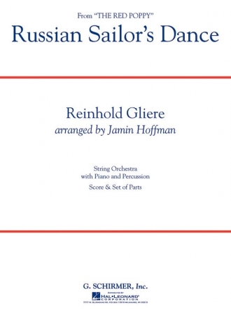 Reinhold Glire, Russian Sailor's Dance Streichorchester Partitur + Stimmen