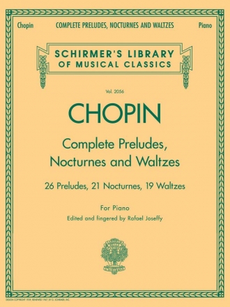 Complete Preludes, Nocturnes and Waltzes for piano