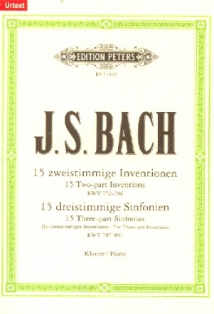 Haftnotizblock Bach Inventionen 50 Seiten 10 x 7,5 cm