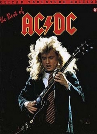 The best of AC/DC songbook for guitar (notes and tab)