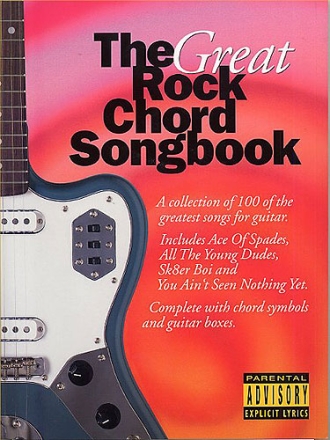 The great Rock Chord Songbook: vocal/chord symbols