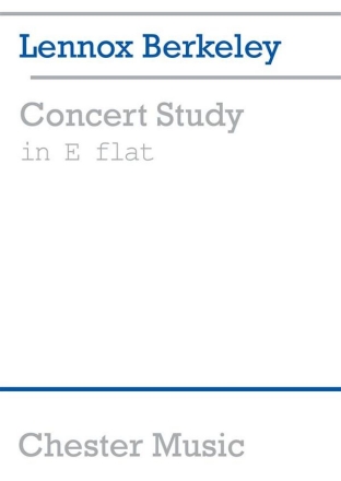 Lennox Berkeley: Concert Study In E Flat Op.48 No.2 Piano Instrumental Work