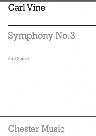 Carl Vine: Symphony No.3 (Full Score) Orchestra Score